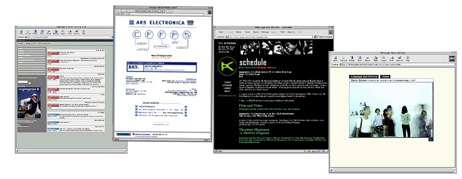Early Web projects 95+
